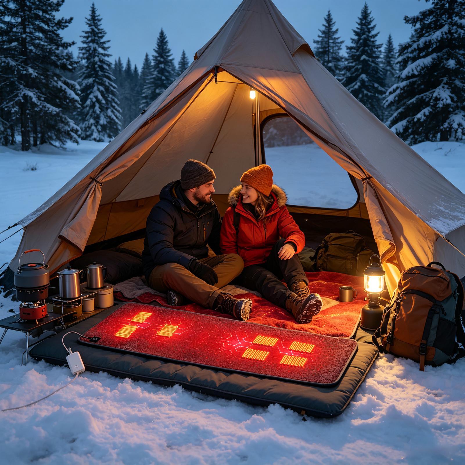 7 зон с подогревом, кемпинговы – обзор и цена Outdoor Camping Rugs