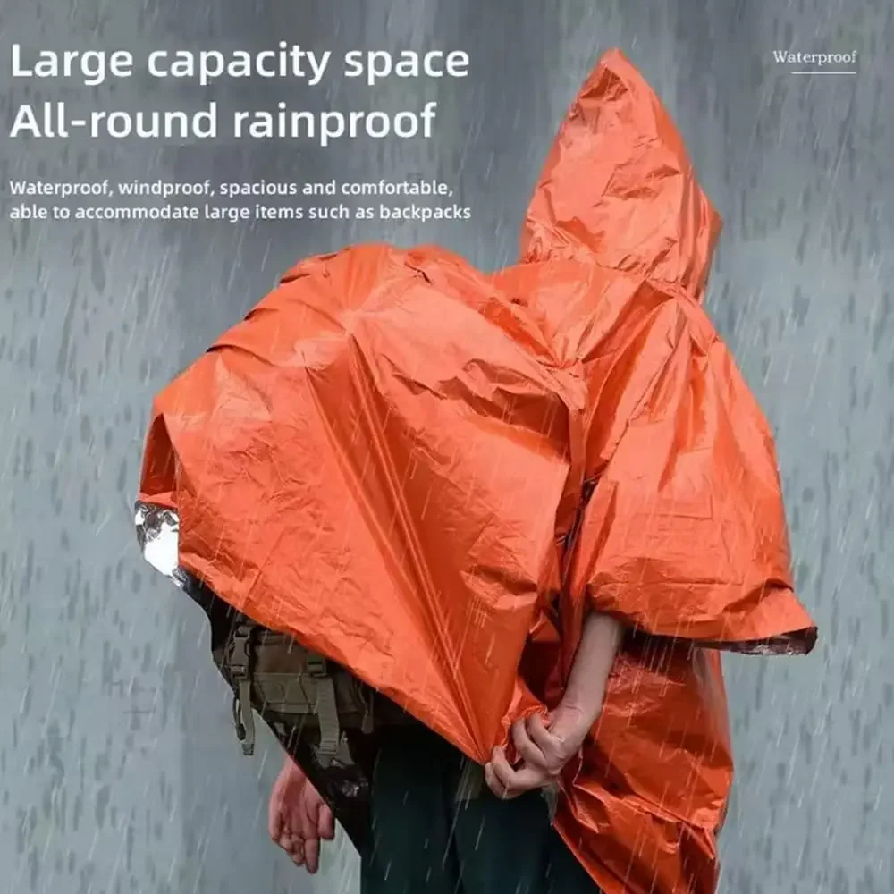 Водонепроницаемый и тёплый дож – обзор и цена Camping Rain Poncho